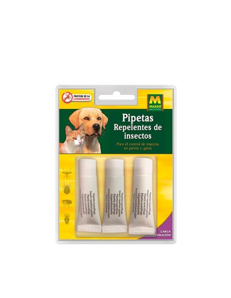 Nocan pipetas repelentes de insectos 1,8 ml
