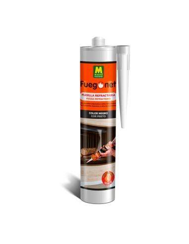 Masilla refractaria negra 300 ml