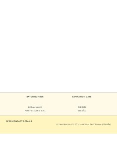 Termostato electronico de expansión de gas, serie "teg" con luz piloto y selector "on/off" color blanco perry 2