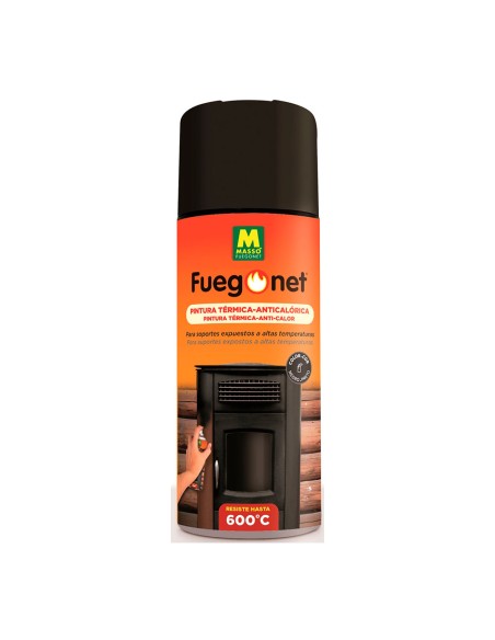 Pintura anticalórica negra 400ml