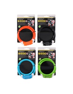 Candado con combinacion 65cm dunlop colores / modelos surtidos 2