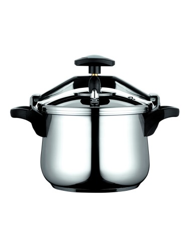 Olla clasica bombeada 8 l inoxidable 18/10...