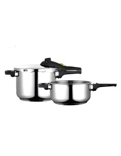 Olla super rápida rapid 4 + 6 l inoxidable 18/10 4 l ø22 x 12cm 6 l ø22 x 17 cm