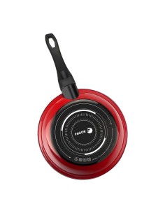 Sarten de acero aisi 430 optimax roja ø30 cm 2