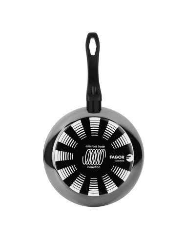 Sarten de acero aisi 430 indutherm negra ø26 cm