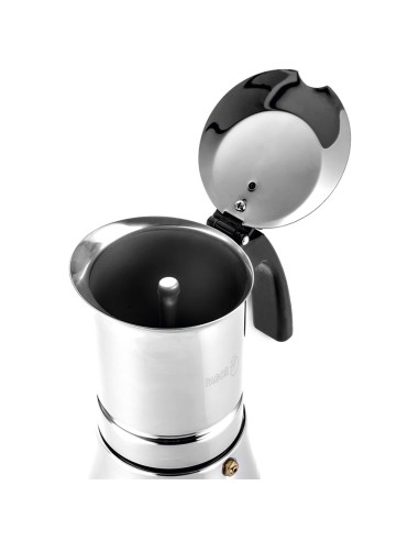 Cafetera etnica de acero inoxidable 18 / 10, 10...