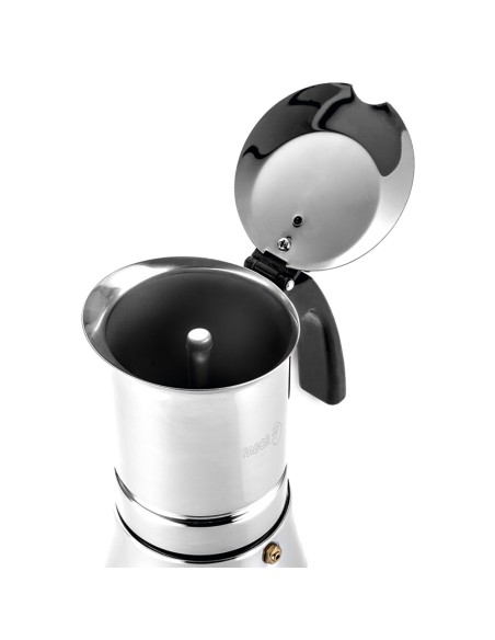 Cafetera etnica de acero inoxidable 18 / 10, 10 tazas