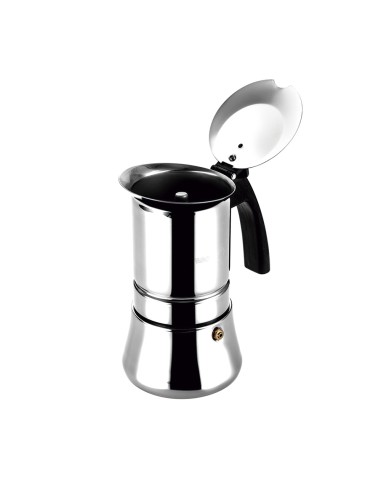 Cafetera etnica de acero inoxidable 18 / 10, 10...