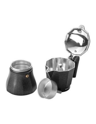 Cafetera tiramisu de aluminio 6 tazas