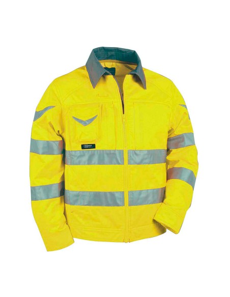 Cazadora warning cofra talla 54