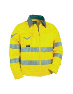 Cazadora warning cofra talla 56