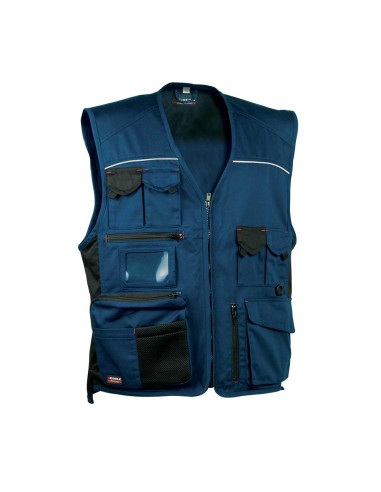 Chaleco expert azul marino negro cofra talla 52