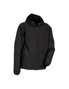 Cazadora softshell vannas negro cofra talla s