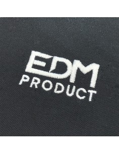 *merchandising* camiseta negra talla-m manga corta bordada edm 2