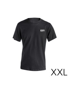 *merchandising* camiseta negra talla-xxl manga corta bordado edm