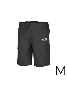 *merchandising* bermuda negra talla-m serigrafiada edm