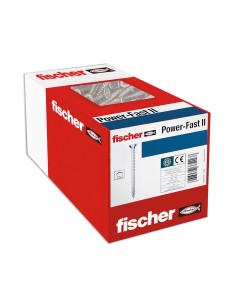 Caja 200 tornillos fpf ii czf 4,5x40 bc 670300 fischer 2