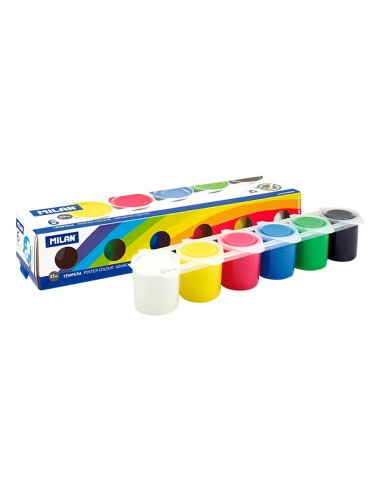 Estuche tempera colores surtidos 25 ml