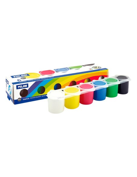 Estuche tempera colores surtidos 25 ml