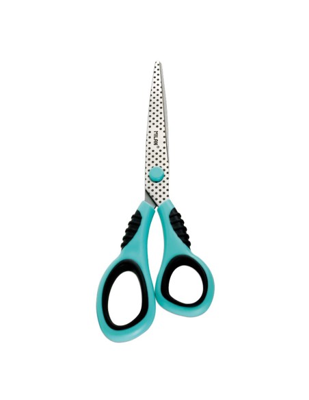 Tijeras de oficina azul 20,5 cm blister