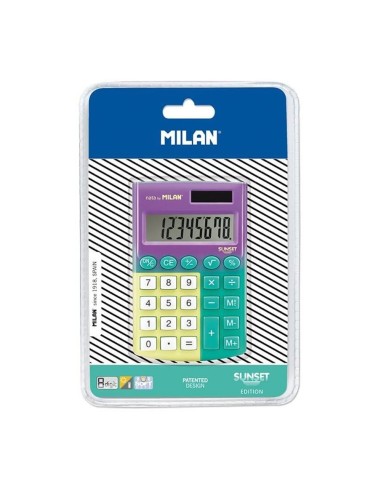 Calculadora pocket sunset 8 digitos en blister
