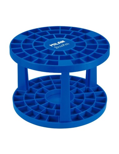 Soporte para pinceles con 49 agujeros