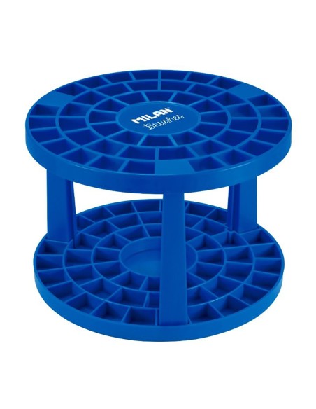 Soporte para pinceles con 49 agujeros
