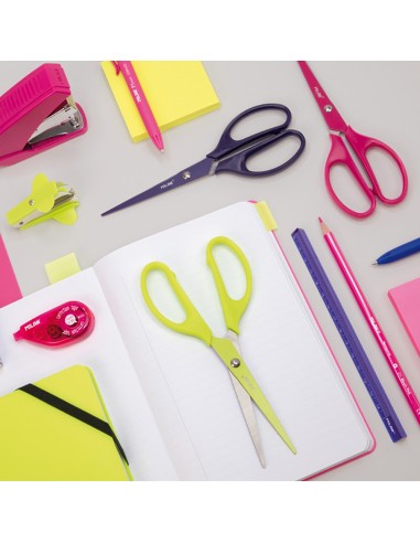 Tijeras de oficina acid azul 17cm blister