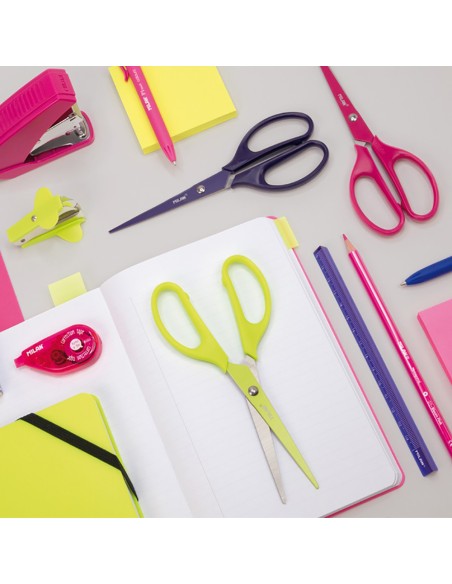 Tijeras de oficina acid azul 17cm blister