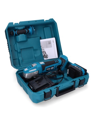 Kit maletin amoladora 20 v con 1 bateria 4.0ah...