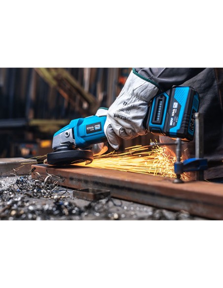 Amoladora 20 v brushless (sin batería ni cargador) ø125mm 37,5x12cm