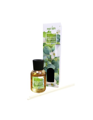 Difusor mikado musk blanco 50ml magic lights