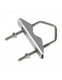 Mordaza para mastil ø25mm a 45mm zinc+rpr televes