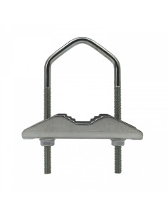 Mordaza para mastil ø25mm a 45mm zinc+rpr televes 2