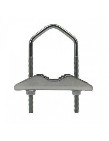 Mordaza para mastil ø25mm a 45mm zinc+rpr televes