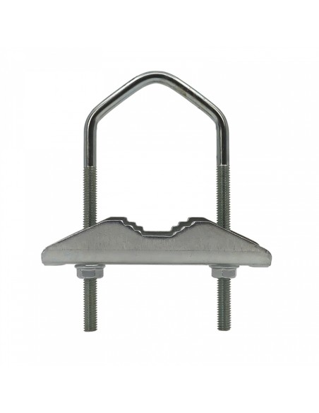 Mordaza para mastil ø25mm a 45mm zinc+rpr televes