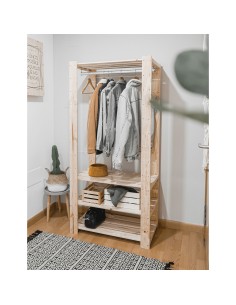 Kit vestidor evolution 76,5 x 38,5 x 174,5 cm 2