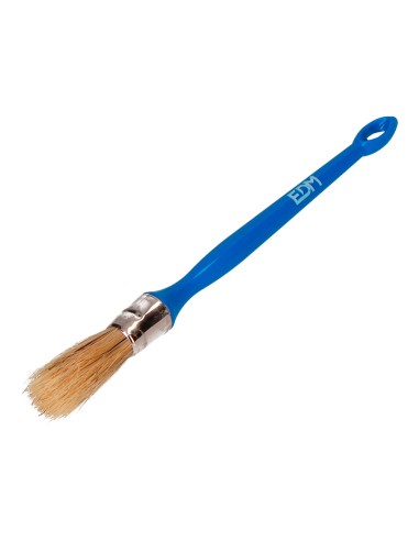 Brocha redonda n°6 ø6mm especial para todo tipo de pinturas y barnices. edm