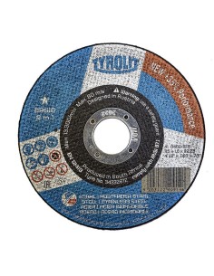 Disco corte plano 41c ø115x1,6x22,23 a46q-bfb