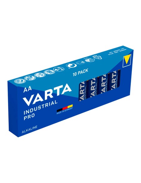 Pila alkalina industrial pro aa - lr06 caja 10 uds ø14,5 x 50,5 mm