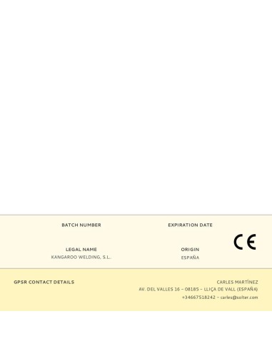 Electrodo inox e316l ø2.5mm paquete 2kg (114...