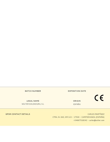 Pinza portaelectrodos 200a solter