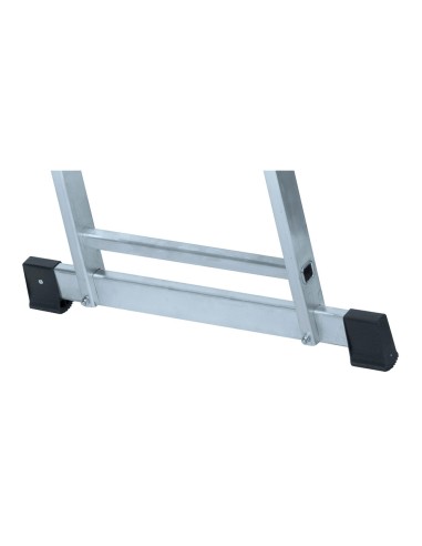 Escalera transformable de aluminio 3 x 9 peldaños