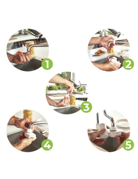 Filtro hidrosmart para grifo modelo venezia r60a laica