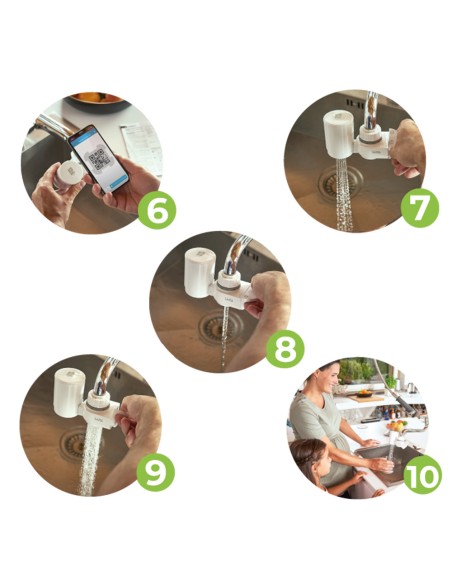 Filtro hidrosmart para grifo modelo venezia r60a laica