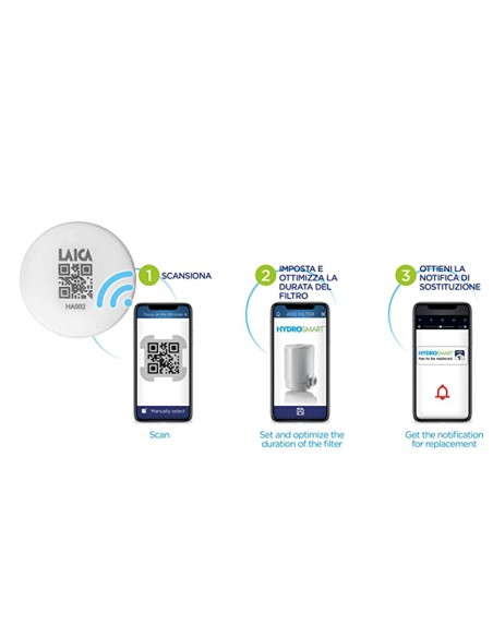 Filtro hidrosmart para grifo modelo venezia r60a laica