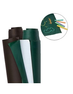 Pizarra rollo adhesivo para tiza colores surtidos 45 x 200 cm
