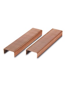 Grapas cobreadas 22/6 26/6 para grapadora de sobremesa