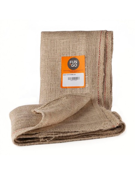 Pack 2 unid. saco de yute 60x100cm color marron fun & go