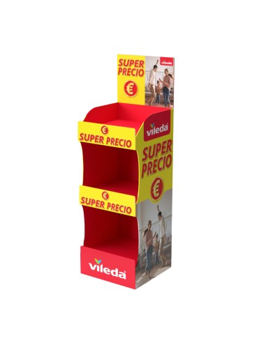 Expositor super precio universal vileda, 39 x...